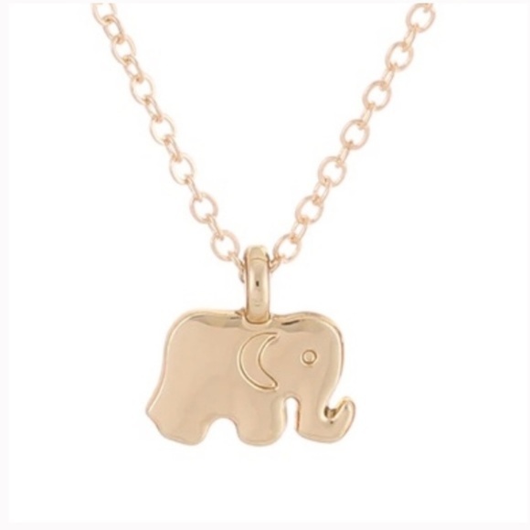 Dainty Elephant Necklace - GOOD LUCK - Picture 2 of 3